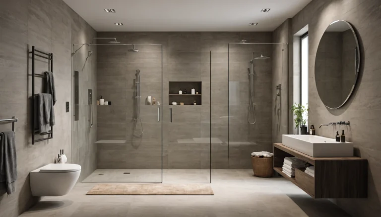 douche à l'italienne 120x90 expérience
