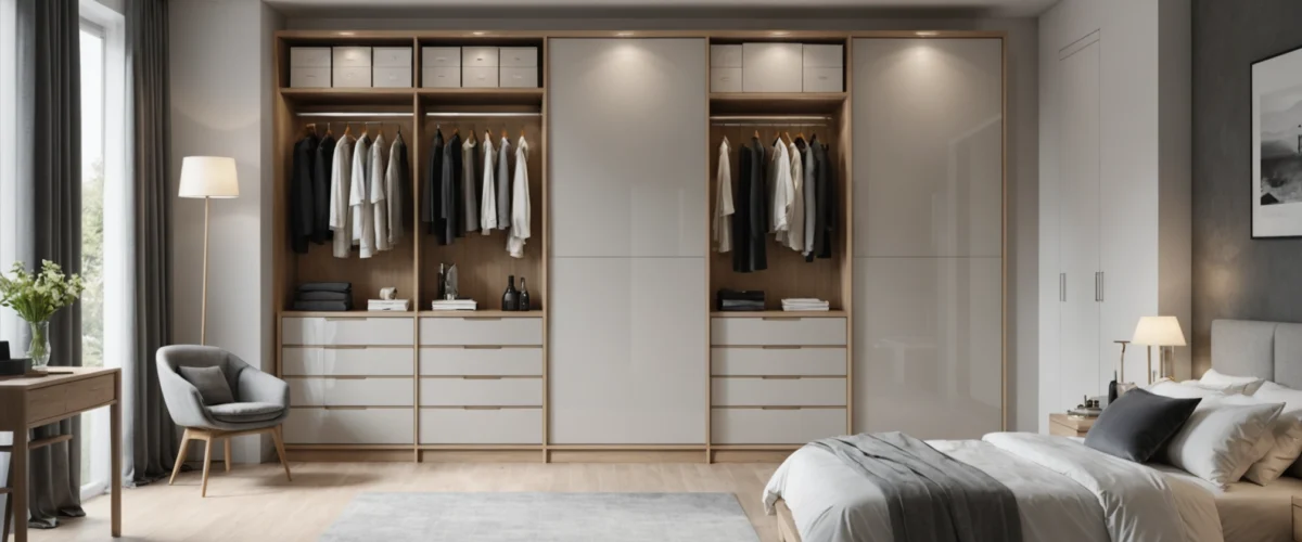 dressing avec portes coulissantes